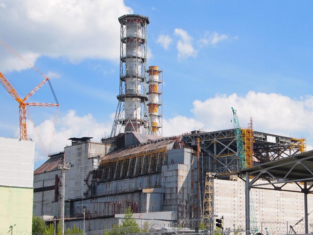 Chernobyl nuclear plant e