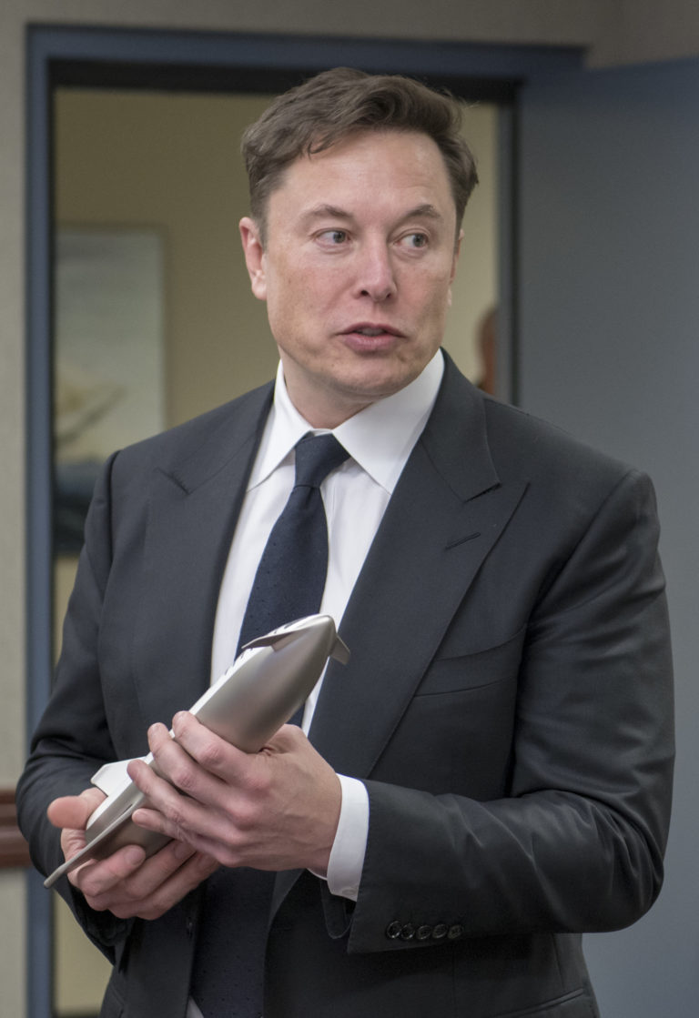 SpaceX CEO Elon Musk visits NNC and AFSPC  F ZZ  cropped scaled e
