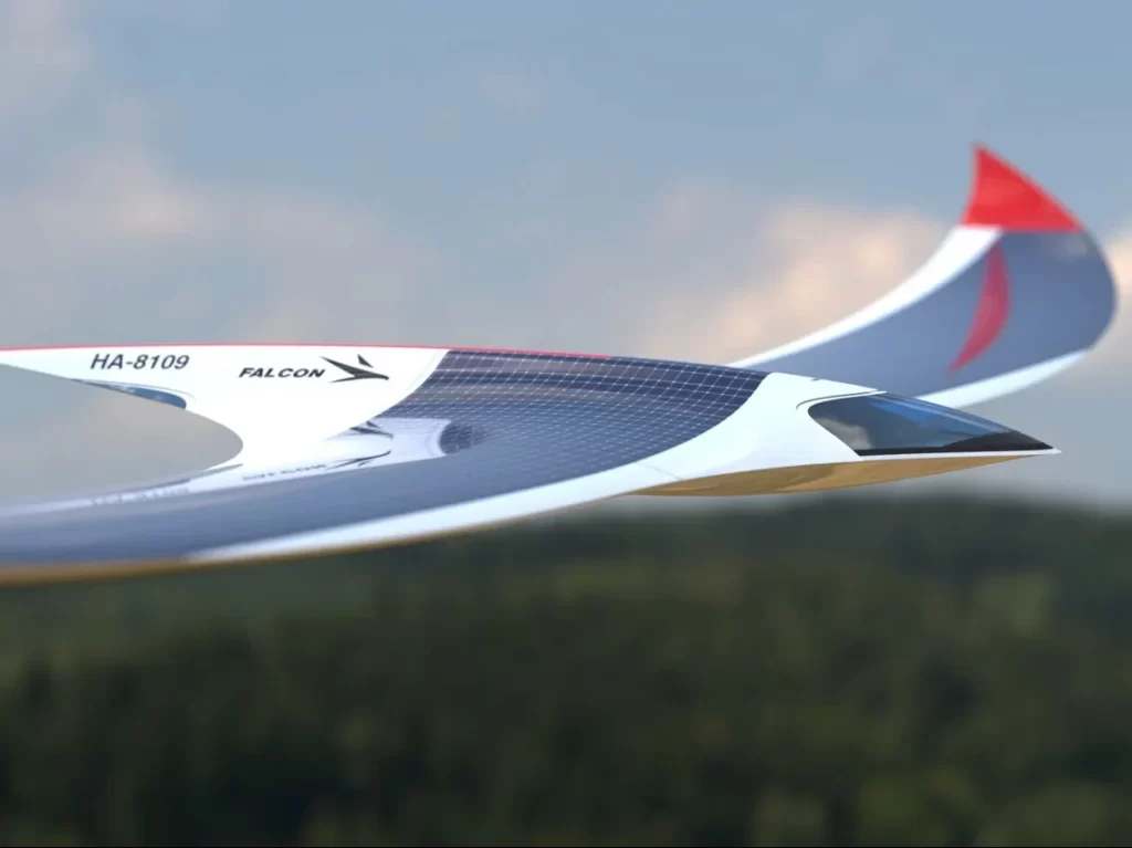 Falcon solar powered aircraft concept  e