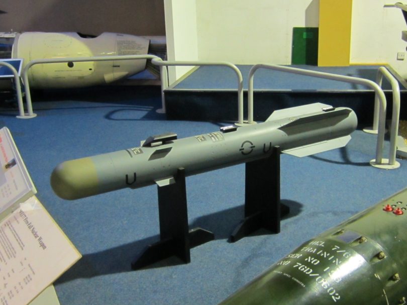Brimstone missile at RAF Museum London