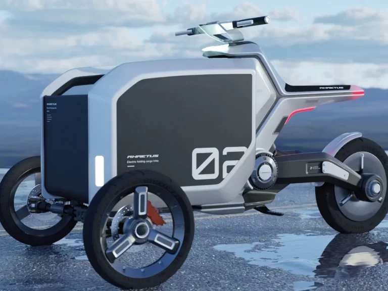 Rhaetus electric folding cargo bike  e
