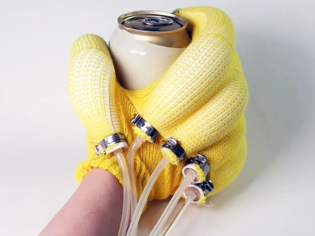 Scientists knit soft robotic wearables for easier design and fabrication e