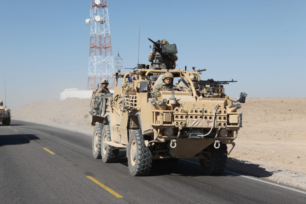 US military truck in Afghanistan  scaled e