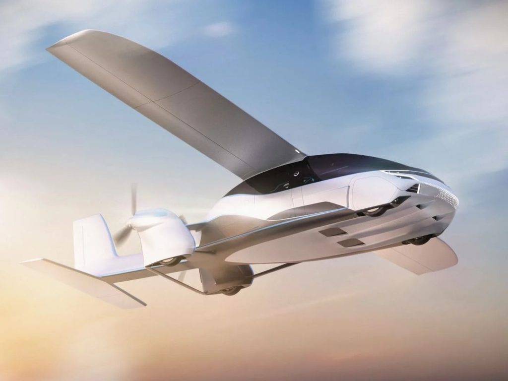 aeromobil unveils the am next a four seater flying car for aerial ride sharing
