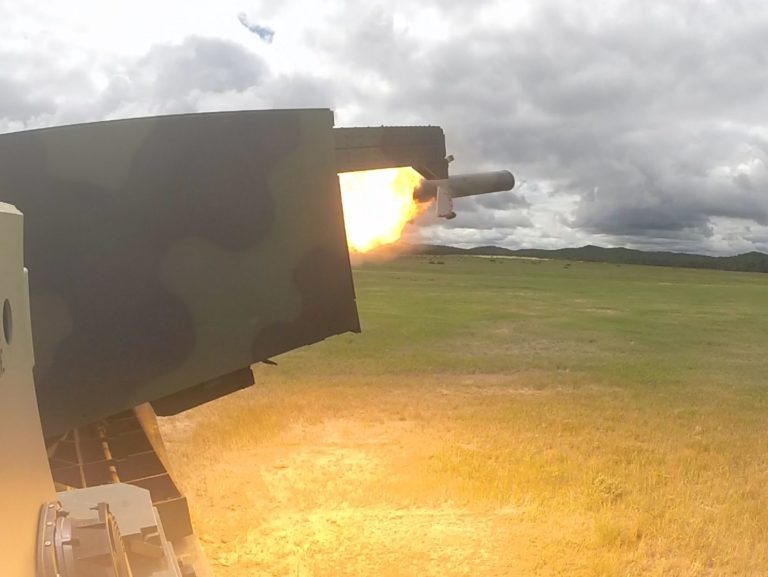 A VQ    ROCKET SYSTEMS FIRE UP FORT MCCOY Image  of  e