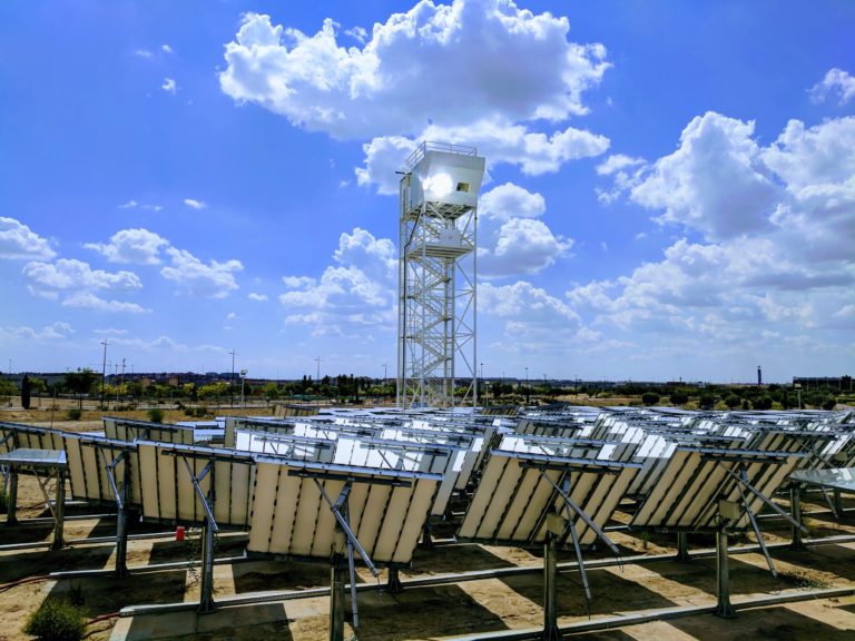solar tower fuel plant during operation credit imdea energy scaled