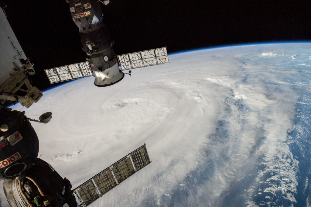 Typhoon Neoguri viewed from International Space Station  scaled e