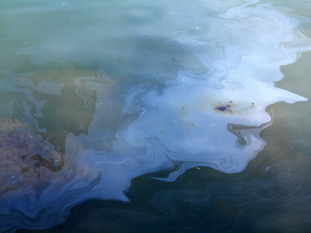 px Oil spill in San Francisco bay e