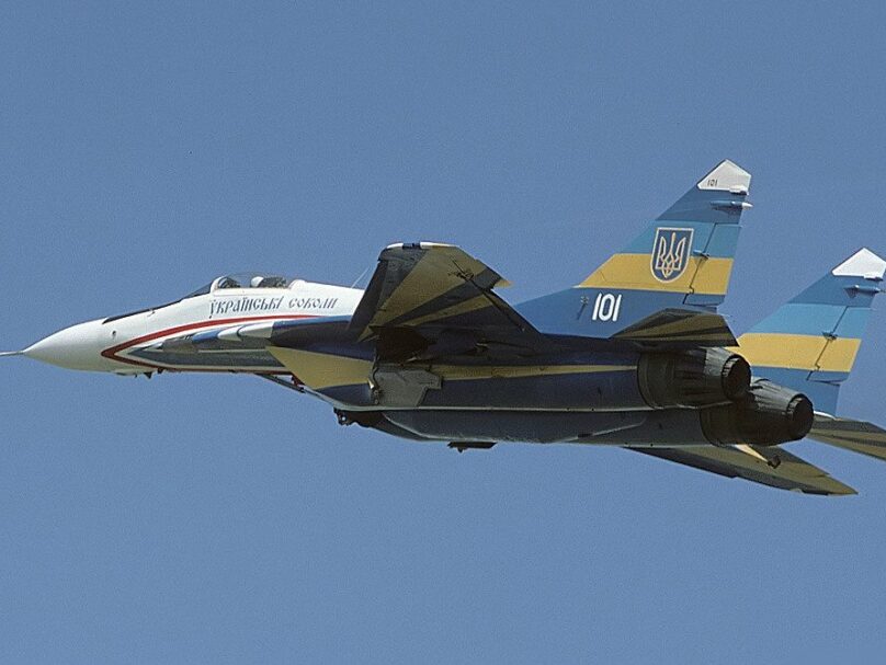 Mikoyan Gurevich MiG A  A Ukraine   Air Force AN e