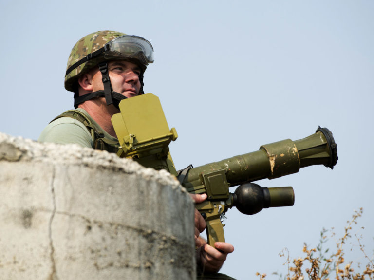 Slovakian MANPADS during a training exercise  Nitra Slovakia   e