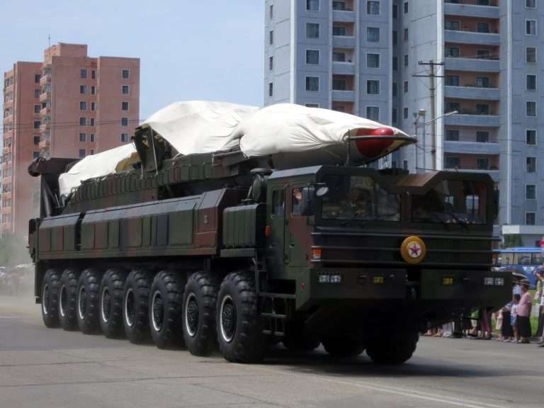 North Koreas ballistic missile   North Korea Victory Day