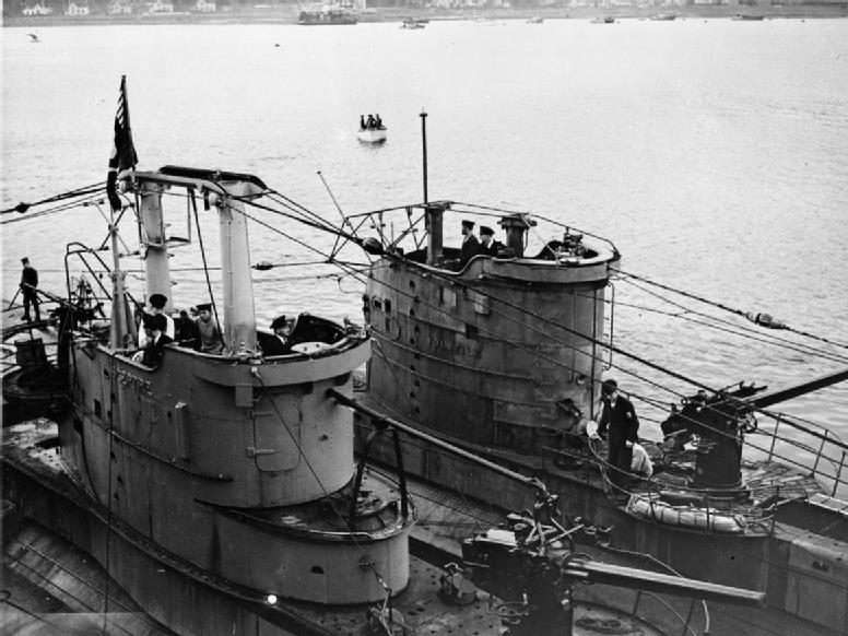 The Royal Navy during the Second World War HMSM Sceptre and Volatile at Holy Loch IWM A  e