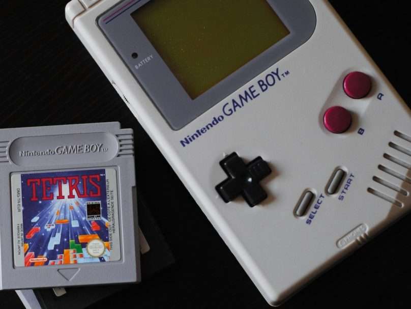 white Nintendo Game Boy