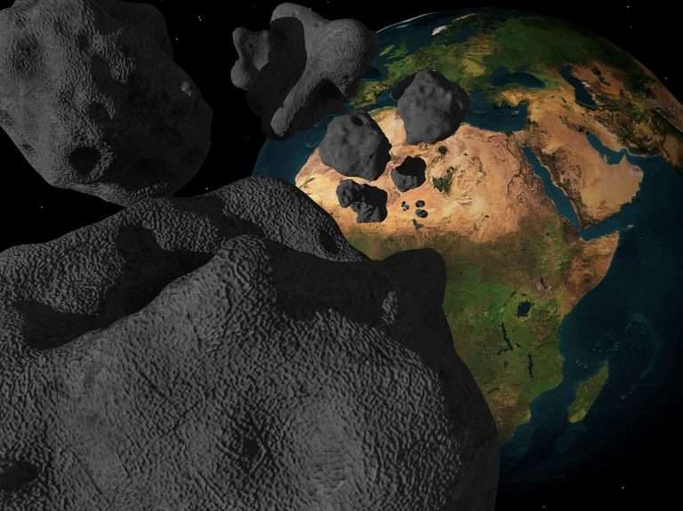 asteroid, meteorite, a hit