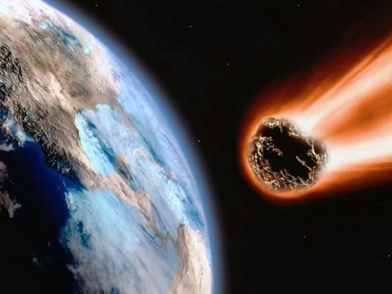 meteorite, space, earth
