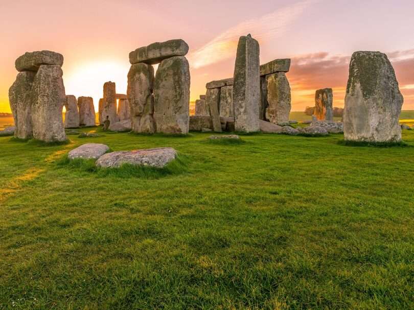 sunrise, stonehenge, ancient