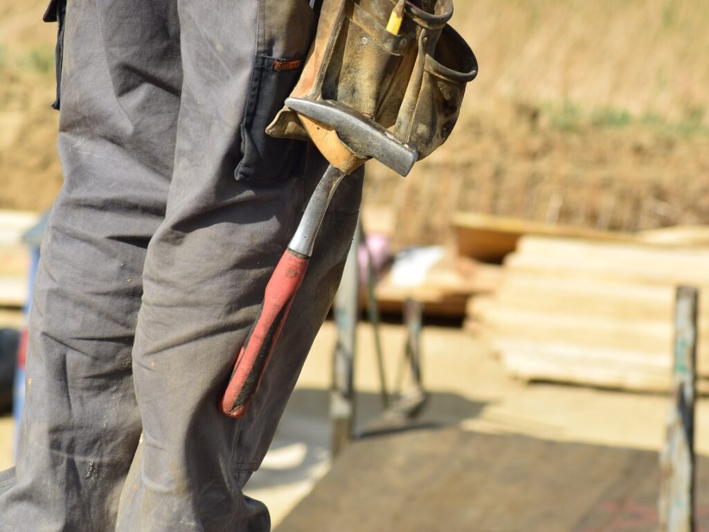 tool, construction worker, room hammer